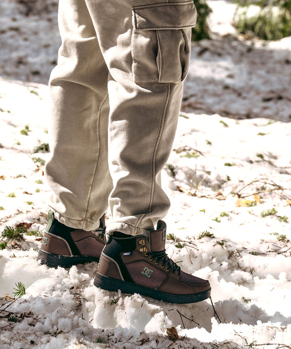 《防水・撥水・防滑》DC SHOES ユニセックス ハイカットスニーカー RAIVN HI フットウェア 【2026年秋冬モデル】
