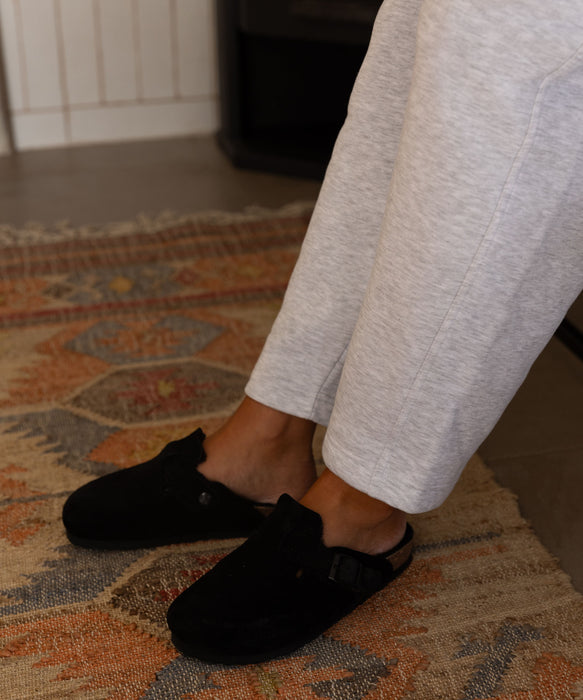GENUINS ユニセックス クロッグサンダル RIVA VELOUR 【2026年秋冬モデル】