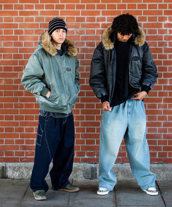 DC SHOES メンズ 26 FUR HOOD FLIGHT JACKET フライトジャケット 【2026年秋冬モデル】