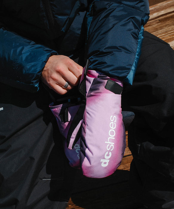 DC SHOES メンズ FRANCHISE PRINT MITT 10K スノーグローブ 【26-27SNOWモデル】