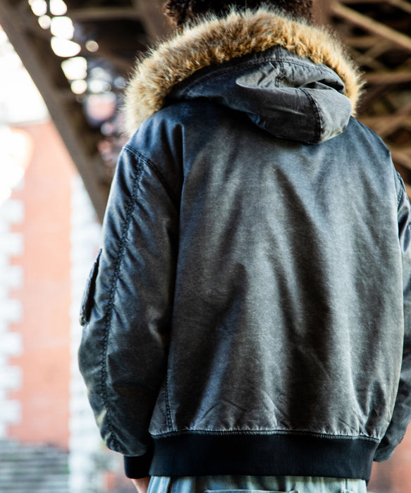 DC SHOES メンズ 26 FUR HOOD FLIGHT JACKET ジャケット 【2026年秋冬モデル】