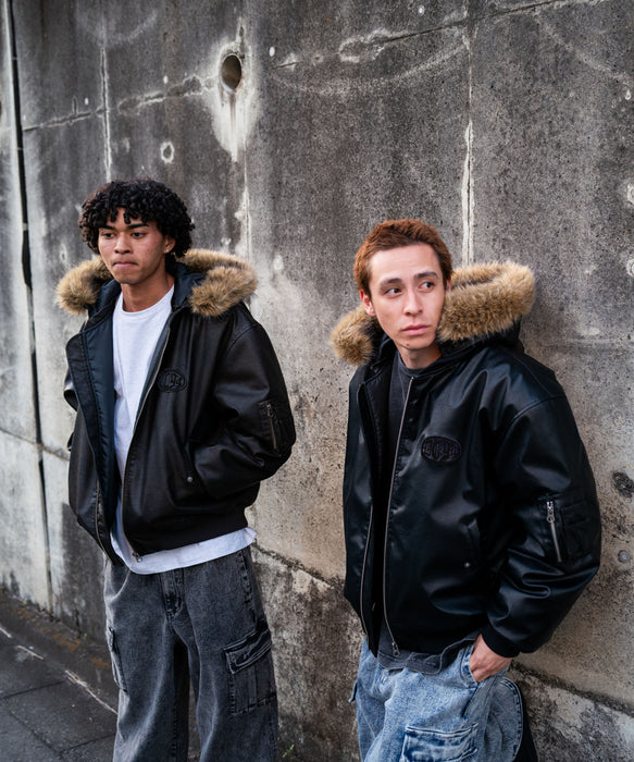 DC SHOES メンズ 26 FUR HOOD FLIGHT JACKET フライトジャケット 【2026年秋冬モデル】
