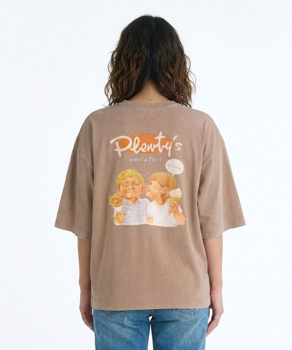 Roxy HAVE A FAN S/S TEE ウィメンズ 半袖Tシャツ <2026 Plenty's COLLECTION>