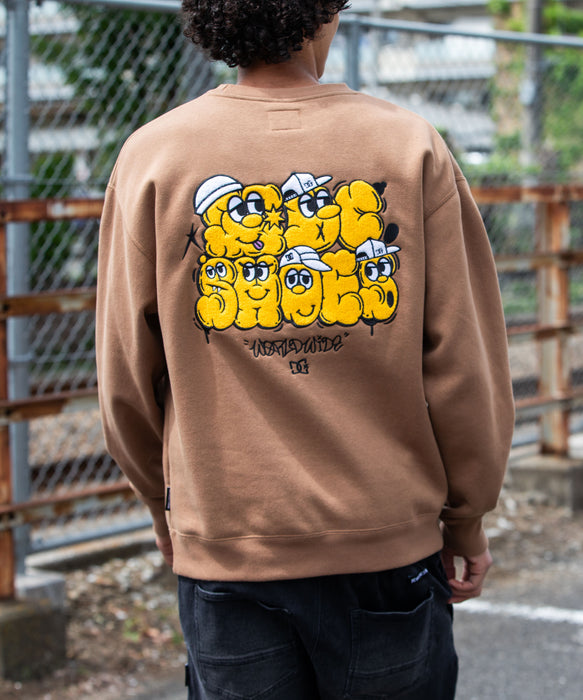 DC SHOES メンズ 26 SK TEAM CREW トレーナー 【2026年秋冬モデル】