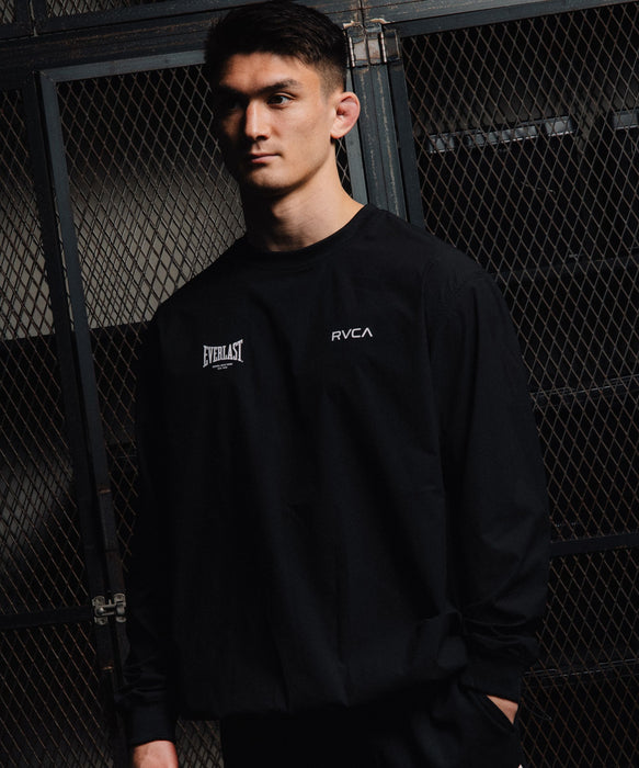 【OUTLET】RVCA SPORT メンズ RVCA×EVERLAST CREW TEE ロンT 【2025年秋冬モデル】