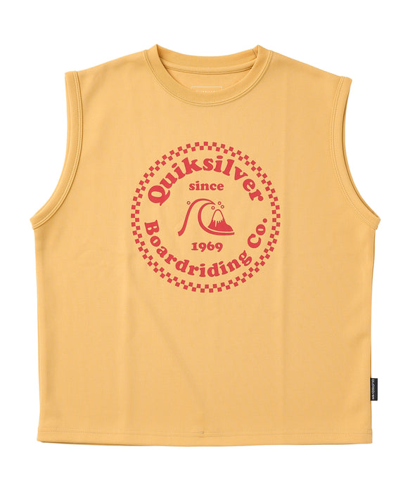 【OUTLET】QUIKSILVER ユース FAST IS FAST SL YOUTノースリーブラッシュガード UV CUT UPF50+ ルーズフィット