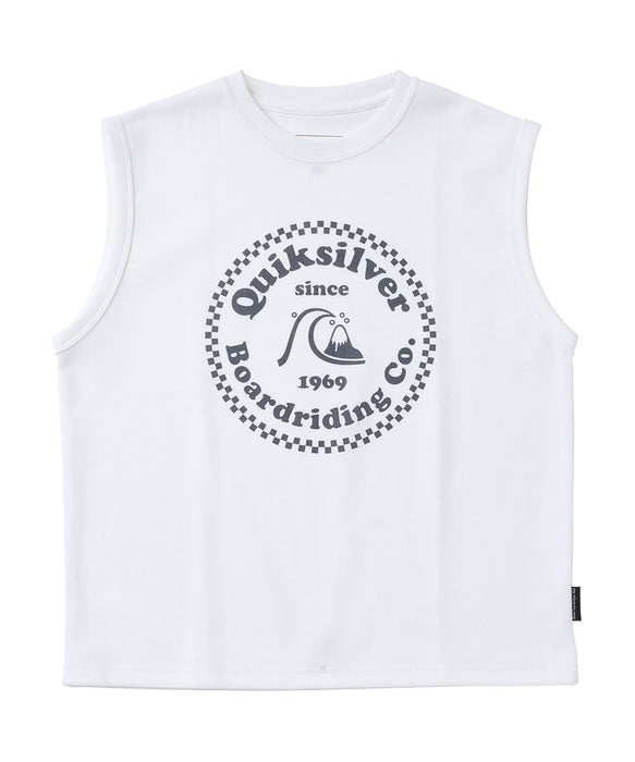 【OUTLET】QUIKSILVER ユース FAST IS FAST SL YOUTノースリーブラッシュガード UV CUT UPF50+ ルーズフィット