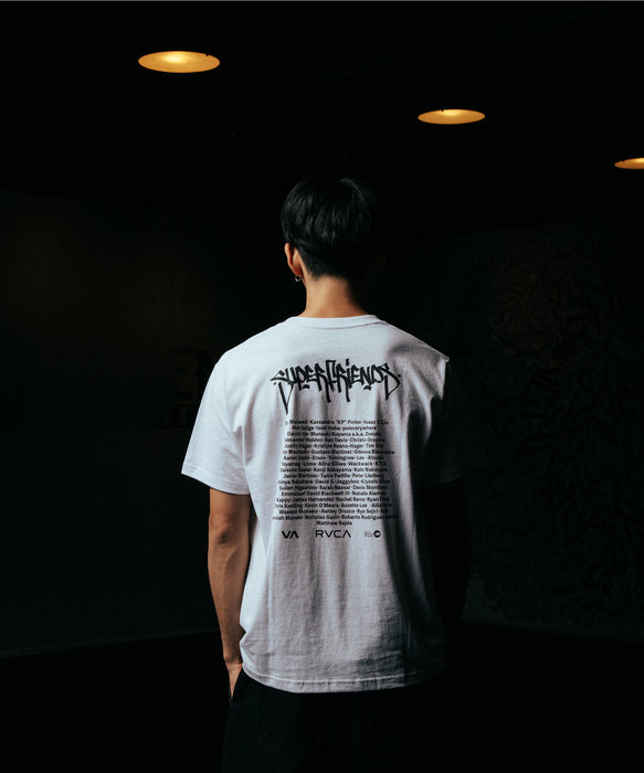 RVCA メンズ SUPER FRIENDS 3 TEE Tシャツ