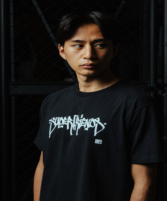 RVCA メンズ SUPER FRIENDS 3 TEE Tシャツ