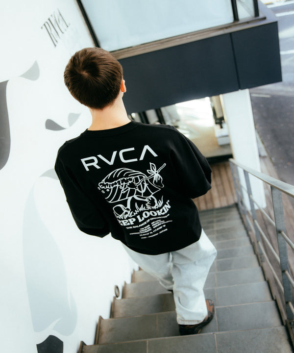 【直営店限定】RVCA メンズ KEEP LOOKING LT ロンT 【2026年春夏モデル】
