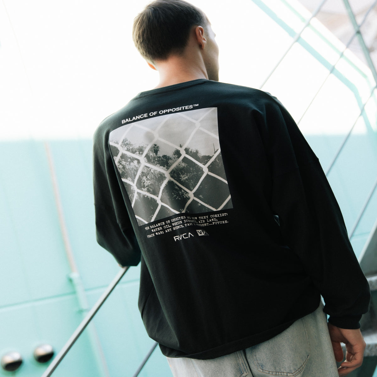 SALE】【直営店限定】RVCA メンズ THRU VIEW LT ロンT 【2026年春夏