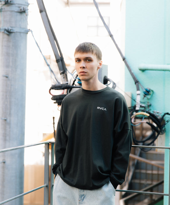 RVCA メンズ THRU VIEW LT ロンT 【2026年春夏モデル】