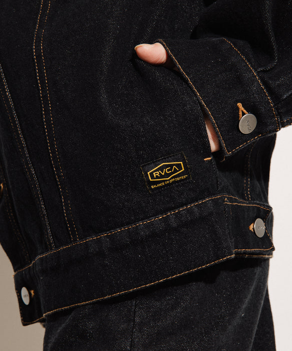 【SALE】RVCA ウィメンズ RECESSION DENIM JKT ジャケット 【2026年春夏モデル】