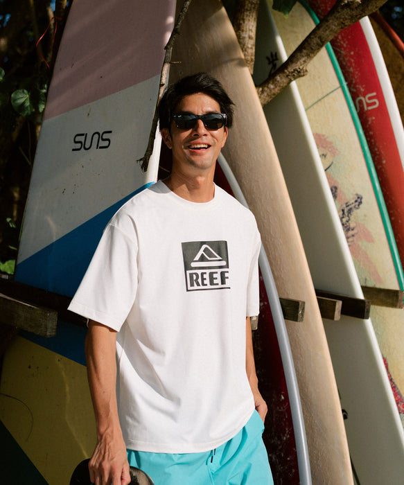 REEF BOX LOGO RASH SS T ラッシュTシャツ 【2026年春夏モデル】