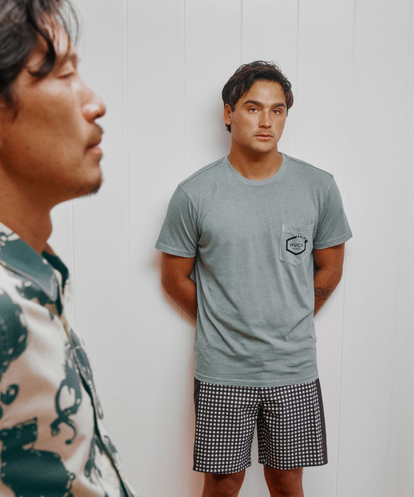 RVCA メンズ ISLAND HEX POCKET SS Tシャツ 【2026年春夏モデル】