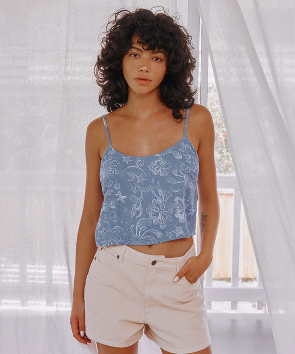 RVCA ウィメンズ LAURYN ALVAREZ SUBLOHA TOP ノースリーブ 【2026年春夏モデル】