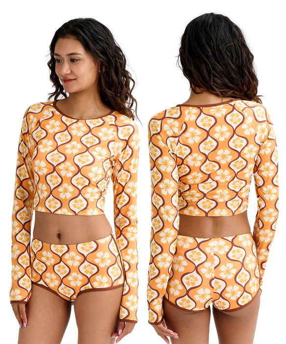 BILLABONG ウィメンズ CROPPED RASHGUARD BI 水着 【2026年春夏モデル】