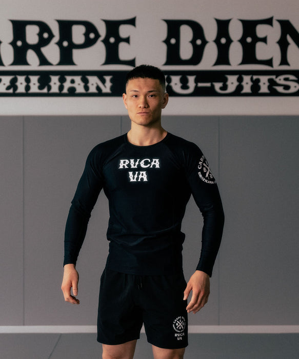 RVCA SPORT メンズ CARPE DIEM X RVCA RS 長袖ラッシュガード 【2026年夏モデル】