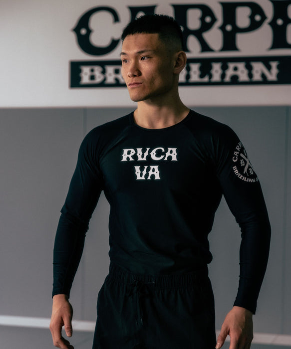 RVCA SPORT メンズ CARPE DIEM X RVCA RS 長袖ラッシュガード 【2026年夏モデル】