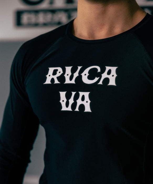 RVCA SPORT メンズ CARPE DIEM X RVCA RS 長袖ラッシュガード 【2026年夏モデル】