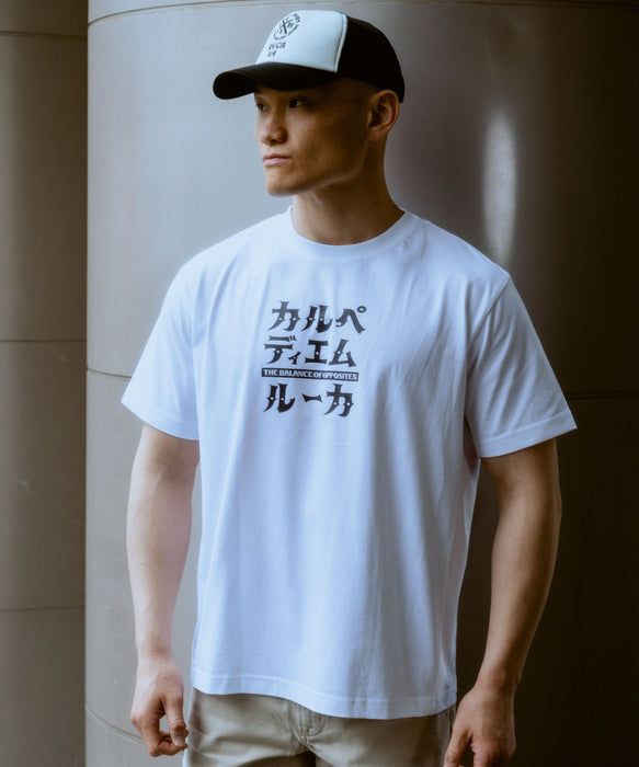 RVCA SPORT メンズ CARPE DIEM X RVCA KATAKANA ST Tシャツ 【2026年夏モデル】