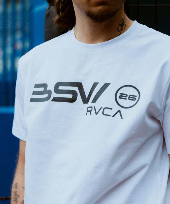 RVCA メンズ RVCA×MARINES BSW LOGOTEE サーフTシャツ 【2026年夏モデル】