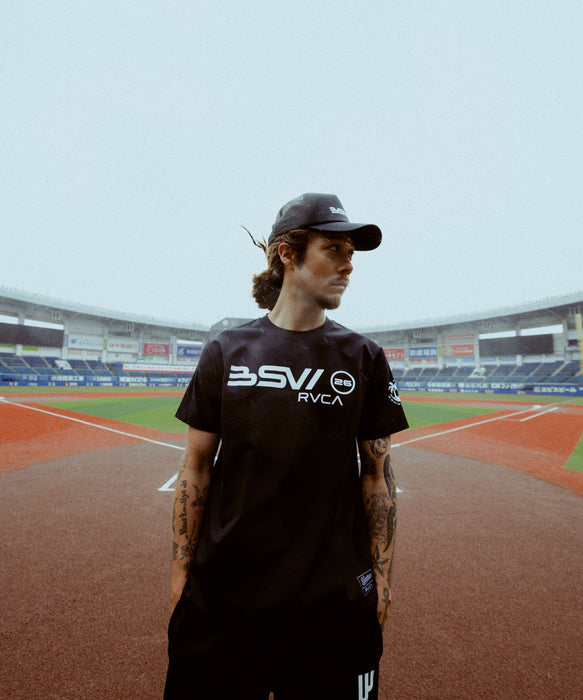 RVCA メンズ RVCA×MARINES BSW LOGOTEE サーフTシャツ 【2026年夏モデル】