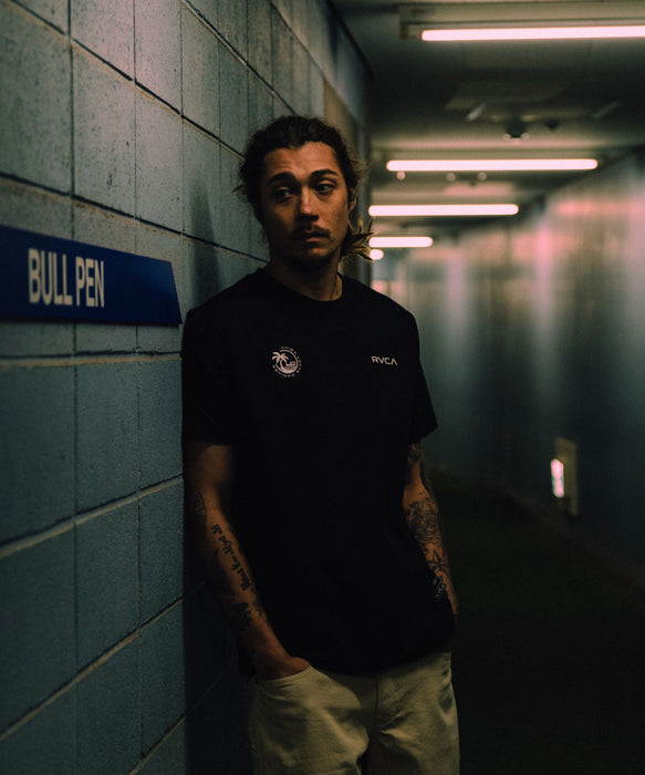 RVCA メンズ RVCA×MARINES BSW PT TEE サーフTシャツ 【2026年夏モデル】