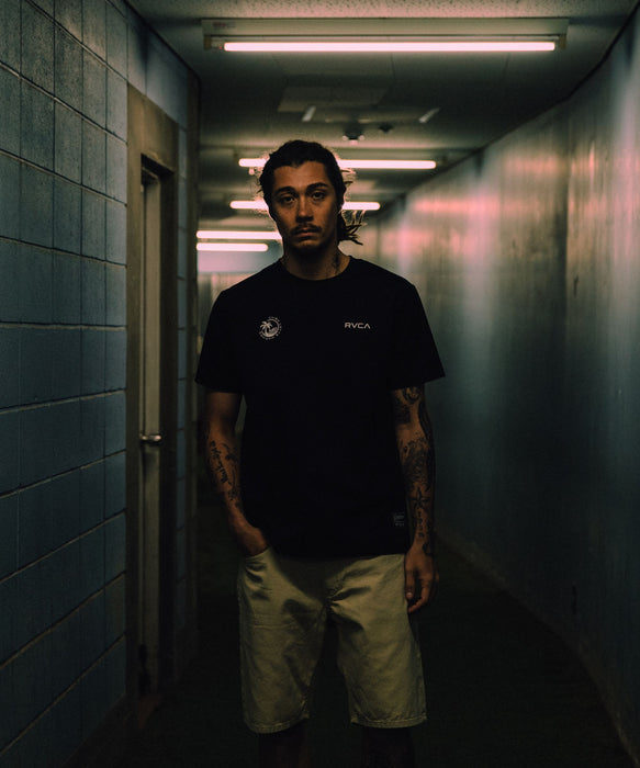 RVCA メンズ RVCA×MARINES BSW PT TEE サーフTシャツ 【2026年夏モデル】