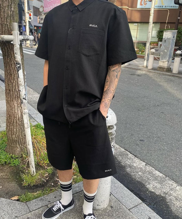 RVCA 男裝 TOKYO VACANCY SHIRT 短袖襯衫【2026年春夏款】