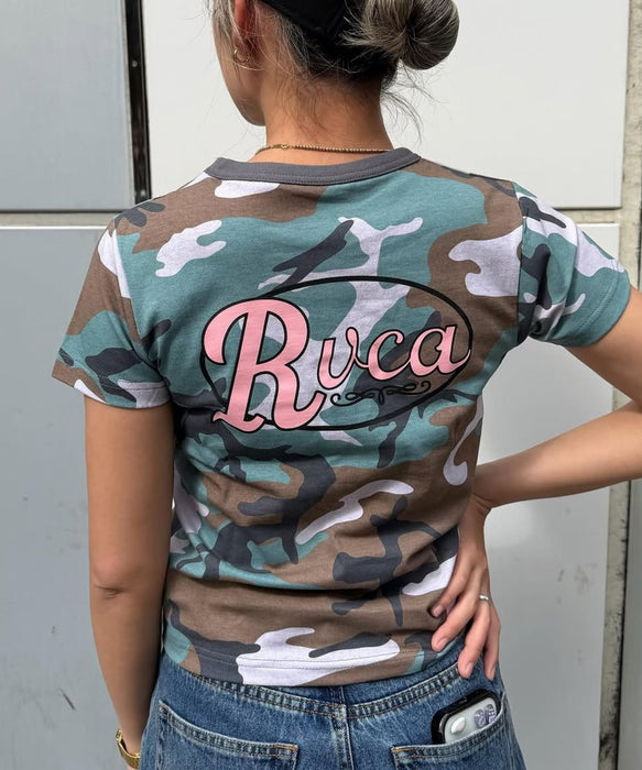 【SALE】RVCA ウィメンズ CORRAL SS BABY TEE Tシャツ 【2026年春夏モデル】