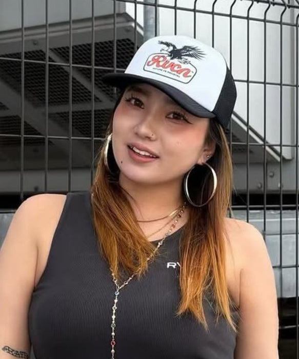 【SALE】RVCA メンズ ON WINGS TRUCKER キャップ 【2026年春夏モデル】
