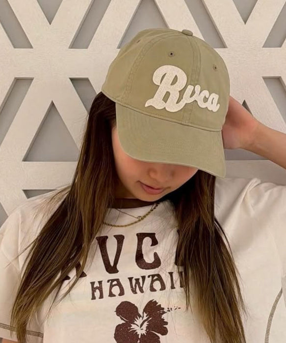 RVCA 男裝 FELT EMBROIDERY CAP 棒球帽 【2026年春夏款】
