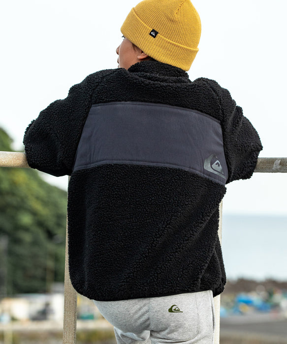 【OUTLET】Quiksilver ユース BOA JACKET YOUTH ジャケット アウター ボア 撥水 (130-160CM)