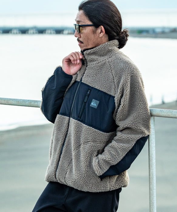 Quiksilver メンズ BOA JACKET ボアジャケット アウター ルーズ