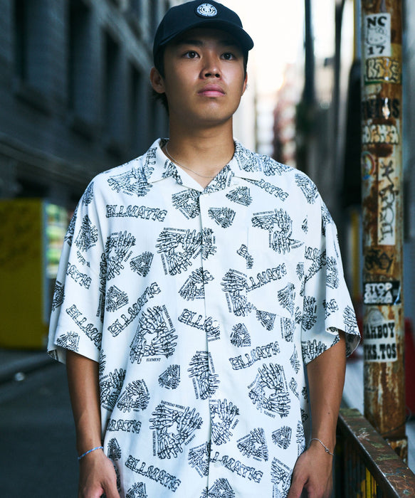 ELEMENT メンズ ELMC ALOHA SHIRTS 半袖シャツ 【2026年春夏モデル】