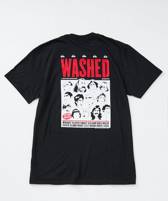 QUIKSILVER メンズ WASHED ST Tシャツ