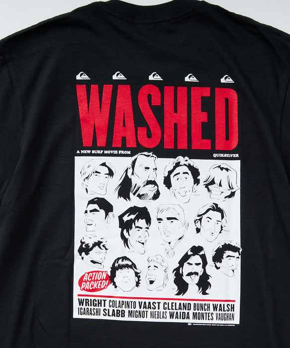 QUIKSILVER メンズ WASHED ST Tシャツ