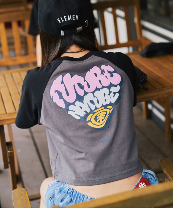 ELEMENT キッズ ガールズ RAGLAN WIDE SS G Tシャツ 【2026年春夏モデル】