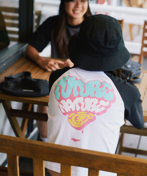 ELEMENT キッズ ガールズ RAGLAN WIDE SS G Tシャツ 【2026年春夏モデル】