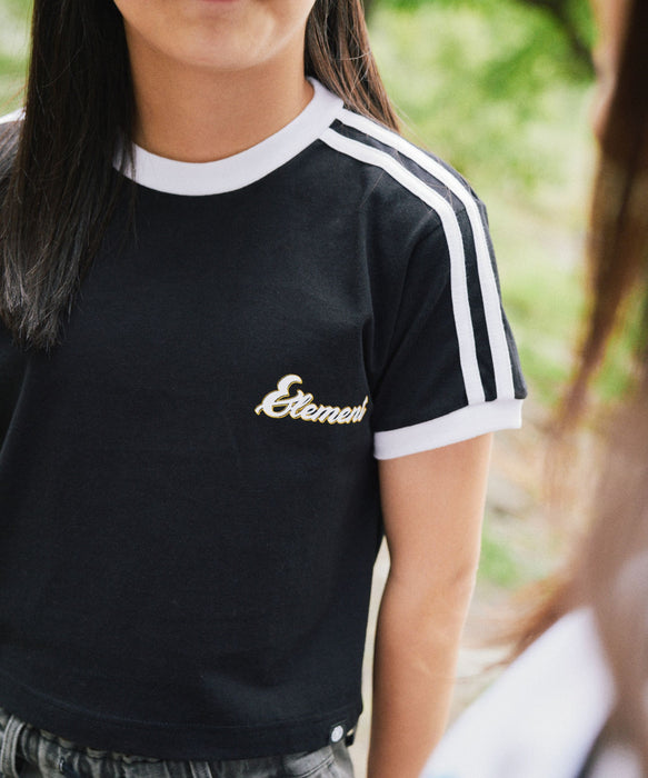 ELEMENT キッズ ガールズ LINE RINGER SS G Tシャツ 【2026年春夏モデル】