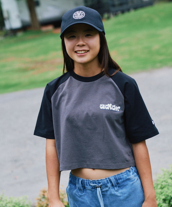 ELEMENT キッズ ガールズ RAGLAN WIDE SS G Tシャツ 【2026年春夏モデル】