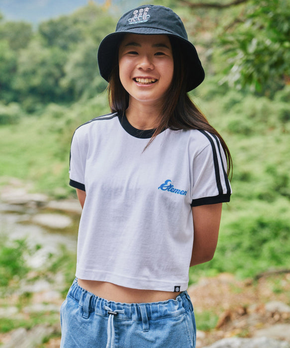 ELEMENT キッズ ガールズ LINE RINGER SS G Tシャツ 【2026年春夏モデル】