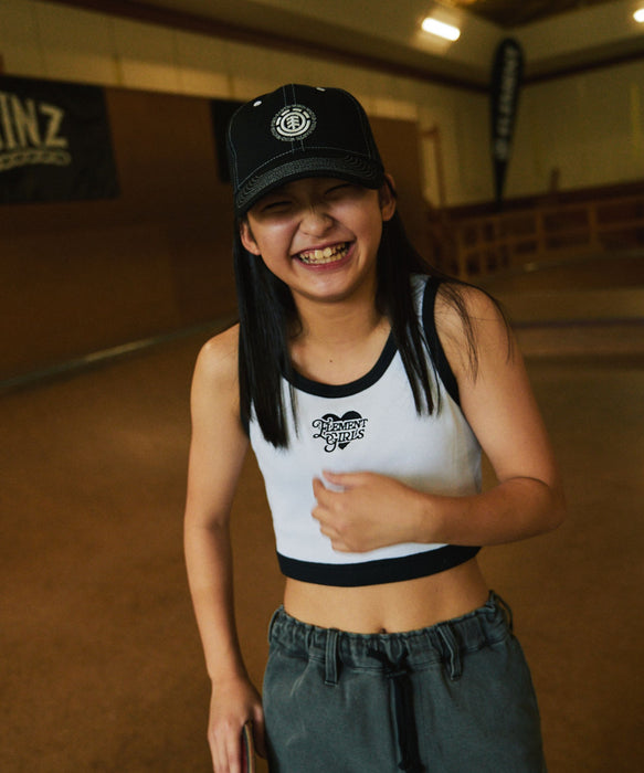 ELEMENT キッズ ガールズ RIB TANKTOP G Tシャツ 【2026年春夏モデル】