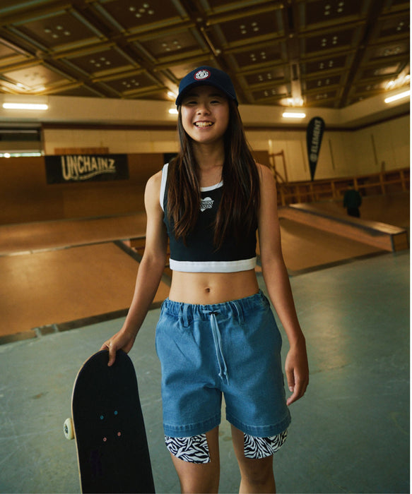 ELEMENT キッズ ガールズ RIB TANKTOP G Tシャツ 【2026年春夏モデル】