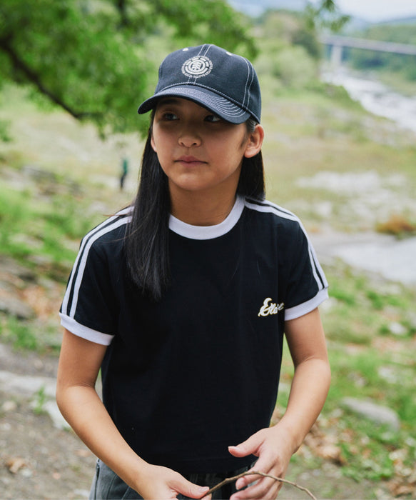 ELEMENT キッズ ガールズ LINE RINGER SS G Tシャツ 【2026年春夏モデル】