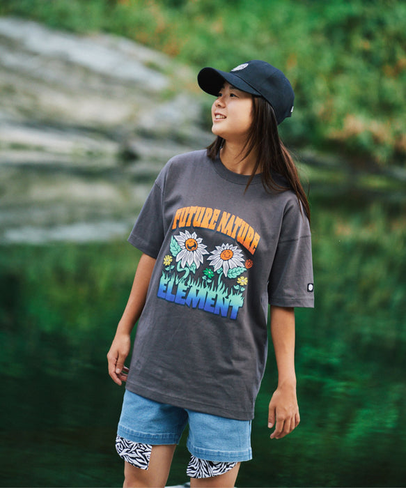 【SALE】ELEMENT キッズ ガールズ FLOWER SS G Tシャツ 【2026年春夏モデル】