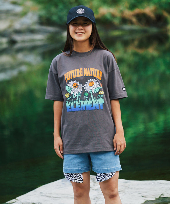 【SALE】ELEMENT キッズ ガールズ FLOWER SS G Tシャツ 【2026年春夏モデル】