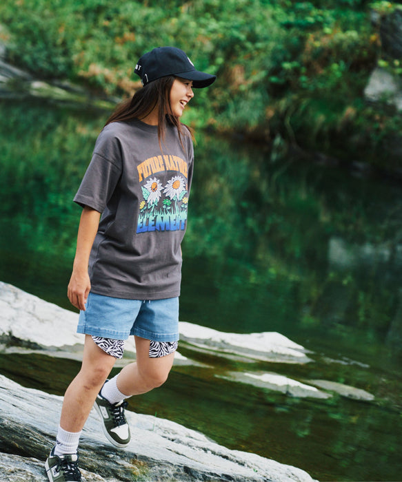 【SALE】ELEMENT キッズ ガールズ FLOWER SS G Tシャツ 【2026年春夏モデル】