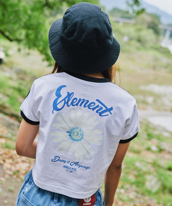 ELEMENT キッズ ガールズ LINE RINGER SS G Tシャツ 【2026年春夏モデル】